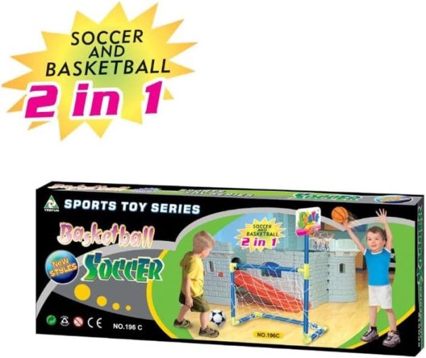 Zizito 2 in 1 Volleyball und Badminton Set mit Netz Kinder Outdoor Spiele Erwachsene mit Volleyballnetz Garten