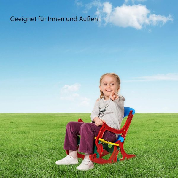 Indoor & Outdoor Kinderschaukel ab 3 Jahre für Garten