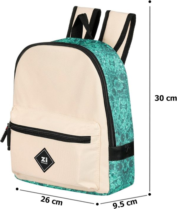 Zizito Mädchen Kinderrucksack - Leicht, Blumenmuster, 6 Jahre+