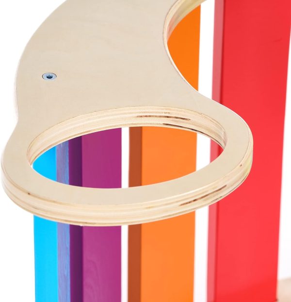 Rainbow Rocker: Montessori Kletterbogen für Kinder