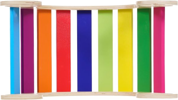 Rainbow Rocker: Montessori Kletterbogen für Kinder