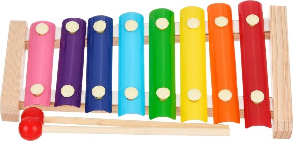 Musical instrument set for children - wood, xylophone, percussion, 7 pieces - Image 2