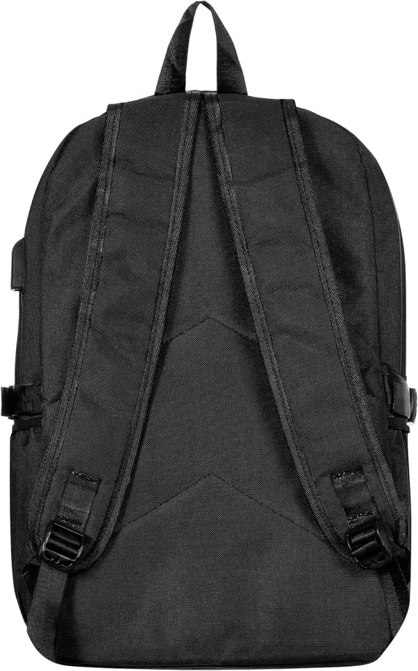 Zizito unisex school backpack with USB port 6