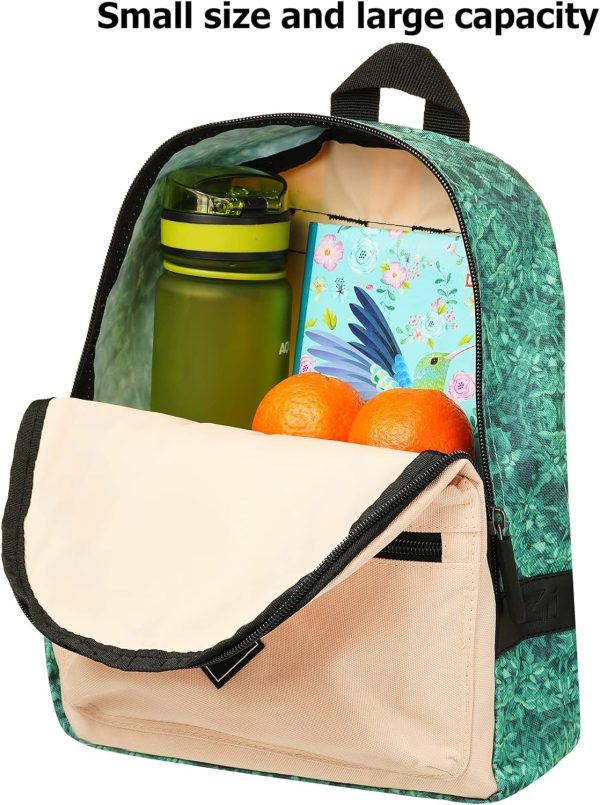 Zizito Mädchen Kinderrucksack - Leicht, Blumenmuster, 6 Jahre+