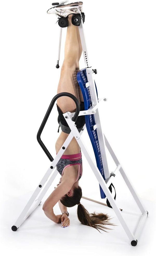 Zizito Foldable Inversion Table, Gravity & Back Trainer, Weight Capacity up to 140 kg, for Back Strengthening and Pain 2