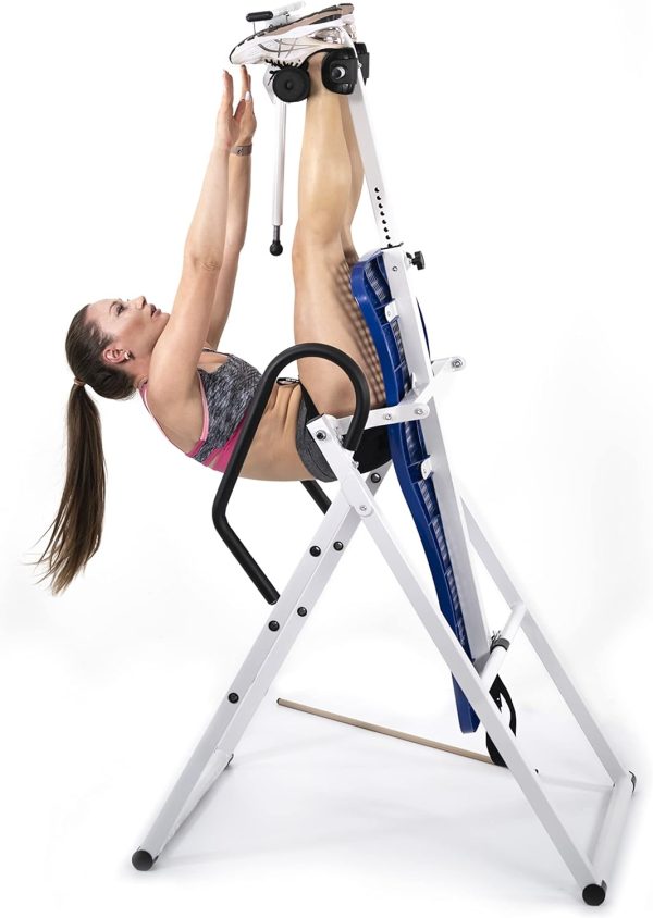 Zizito Foldable Inversion Table, Gravity & Back Trainer, Weight Capacity up to 140 kg, for Back Strengthening and Pain 3